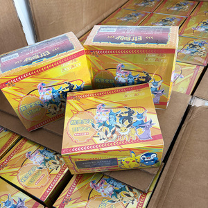 Hộp Booster Pokemon tiếng Anh phiên bản đầu tiên năm 1999, bộ đồ chơi giả hóa hóa thạch rừng, bán buôn - Product Image 4