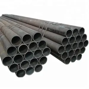 Low Price Schedule 40 API ASTM A106 Carbon Steel Boiler Tube q235b st44 20 24 Inch Mild ms erw Round Welded Hollow Tube