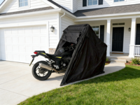 Housse de moto Aoshuna résistante à la neige pour APRILIA ARCH, cadre métallique pliable, tissu Oxford 600D, protection extérieure