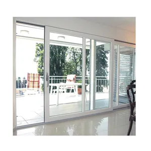 Burglar Proof Sliding Glass Doors Soundproof Horizontal Blinds Sliding Glass Doors Frosted Sliding Glass Doors