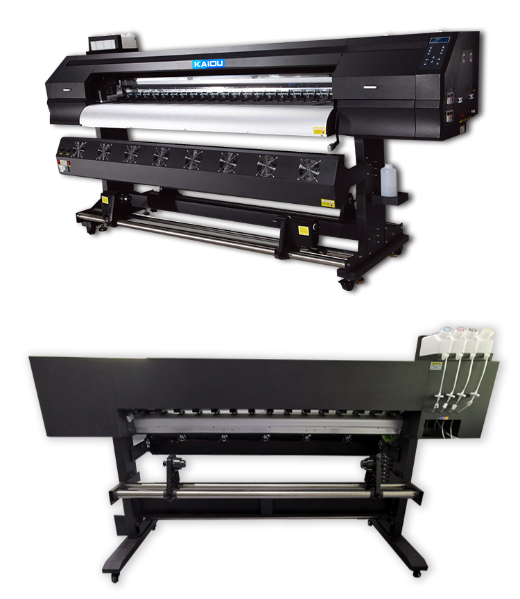 Kaiou 2020 machine d'impression pour voiture autocollant imprimante moteur textile numérique machine d'impression Eco solvant