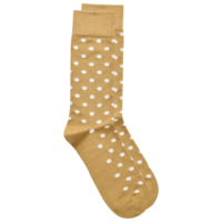 Chaussettes habillées pour hommes personnalisées, décontractées, à pois colorés, en mélange de coton mercerisé à 85 %, antibactériennes, respirantes et sans coutures