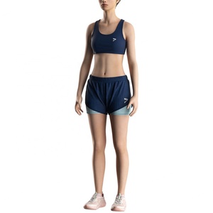 Shorts de sport 2-en-1 pour femme, doublés, séchage rapide, pour musculation, entraînement et yoga - Product Image 5
