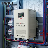 Régulateur de tension entièrement automatique monophasé 20 KVA à enroulement en cuivre pour commande de servomoteur, modèle SVC/TND