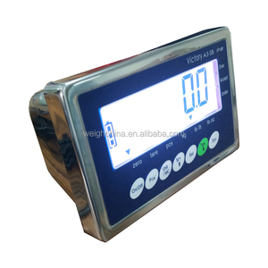 Indicador de pesagem à prova d'água três retroiluminações, aço inoxidável A3-SB - Product Image 4