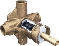 Robinet de douche PosiTemp Rough in Ball à pression équilibrée avec construction en laiton et raccords IPS 2510