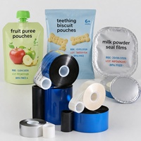 Ruban de résine de qualité supérieure jaune pour étiquetage de sachets de nourriture pour bébés Linx TT750, 55 mm x 600 m, livraison rapide mondiale