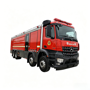 Camión de Bomberos con Espuma de Aire Comprimido de 20 m³, Estándar de Emisiones Euro 6, Chasis Mercedes 8x4, Vehículo de Extinción de Incendios CAFS de 20 Metros Cúbicos en Venta - Product Image 1