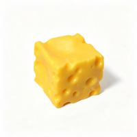 Jouet anti-stress en forme de cube de fromage en PU, à presser et à manipuler pour soulager l'anxiété, pour enfants et adultes, utilisation au bureau