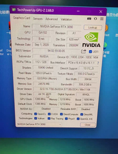 การ์ดจอ Geforce RTX 3090 DDR6X Founders Edition ขายส่ง การ์ดจอ Rtx 3080 3080 Ti GPU RTX 3090 24GB ขายส่ง Gefor - Product Image 6