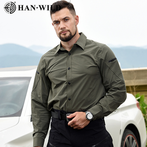 Fabricantes Chinos Personalizan Camisas Tácticas de <span class=keywords><strong>Manga</strong></span> <span class=keywords><strong>Larga</strong></span> con Logotipos de Marca Personalizados - Product Image 5