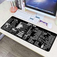 Alfombrilla de Ratón de Alta Calidad, Térmica, Ecológica, Impermeable, con Sistema Operativo Linux, Grande, Antideslizante, para Juegos, Oficina, Uso con Excel, Alfombrilla de Escritorio