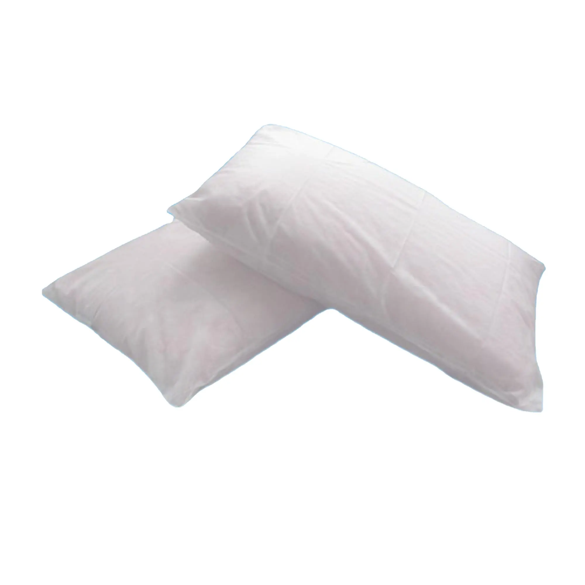 Capa descartável do travesseiro do tecido não tecido da almofada cobre a capa do almofada