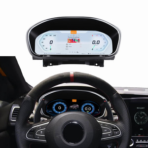 หน้าจอ LCD ดิจิตอลขนาด 12.3 นิ้ว สำหรับรถยนต์เรโนลต์ เมแกน 4 ปี 2016-2023 แผงหน้าปัดมาตรวัดความเร็ว พร้อม CarPlay - Product Image 1