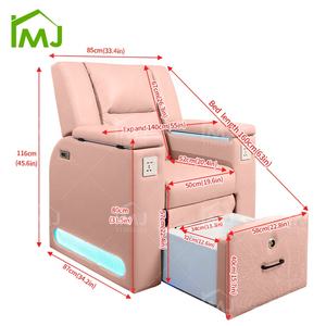 Station de Salon de Manucure Fauteuil Évier Spa pour les <span class=keywords><strong>Pieds</strong></span> sans Tuyaux Chaise de Pédicure de Luxe et Manucure - Product Image 6