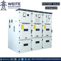 Tableau de Commutation Haute Tension KYN28, Panneau VCB Coulissant Blindé Métallique 36kV 40kA IP32 Isolé à l'Air, Conforme ISO9001, Personnalisé pour Centrale Électrique
