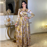 M-192 Vêtements islamiques à la mode, vêtements musulmans traditionnels, robe de soirée ethnique modeste, abaya de Dubaï, vêtements musulmans pour femmes