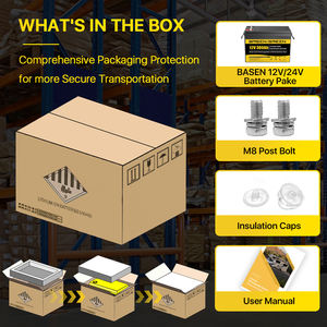 באסן 12.8v 460ah סוללת ליתיום 12v סוג אחסון צעצועים ללא הפרעה מספקת חשמל מערכות אנרגיה סולארית גולף עגלות סולארית lfp - Product Image 3