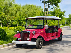 Voiture Classique Vintage à Batterie Lithium 5-11 Places Forte Capacité de Montée Haute Charge Longue Autonomie Fonctionnement Silencieux - Product Image 1