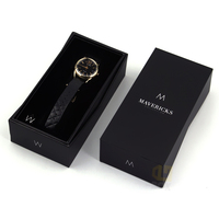 Confiserie Caja Regalo Boite Customis Cajas customizadas Emballage Coffret laque boîte de montre intelligente personnalisée avec insertion en mousse