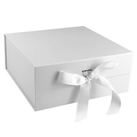 Boîte cadeau magnétique avec logo personnalisé pour les événements, les kits de relations publiques et les emballages de cadeaux promotionnels