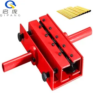 QIPANG pipe straightening machine 10-25 Tool 8mm Copper Pipe Wire Straightener 3/4" machine to straighten steel tube