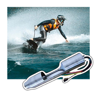 Nouveau moteur sans balais 10-20KW, poussée de 72KG, système de propulsion aquatique 72V DC, pompe à jet électrique, hélice à 4 pales, 6500 tr/min