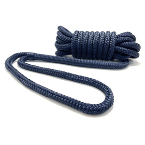 CCS認定二重編組ナイロンポリエステルドックラインロープヒンジ海洋ボートヨット用係留釣りアクセサリーOPPバッグ - Product Image 2