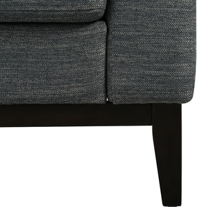 OE HOME Modern Minimalist 3-seat Corner <b>Sofa</b> Wooden Legs Adjustable Convertible Fabric <b>Cover</b> for Living Room Bedroom Apartment - Product Image 5