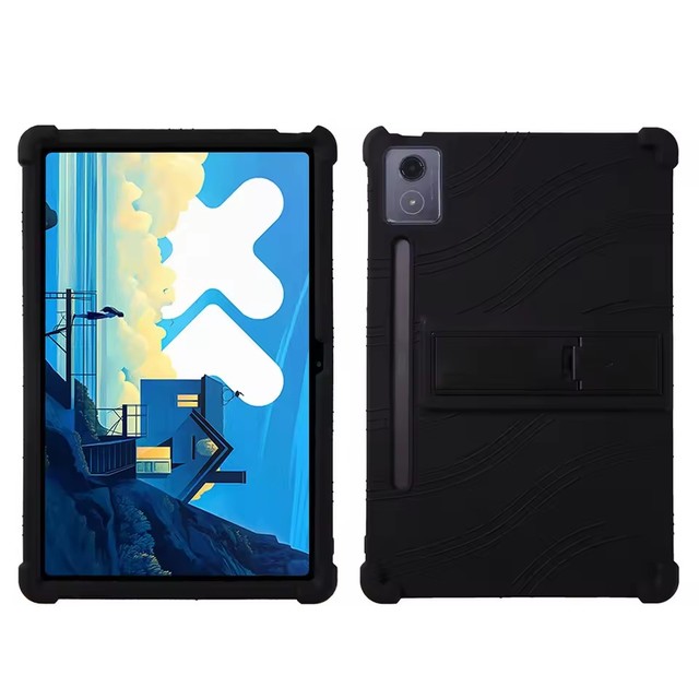 For Lenovo Idea Tab Pro 12.7 Tablet Shockproof Cover Xiaoxin Pad Pro 12.7 TB373FU TB375FC Soft Silicon Stand Protective Shell