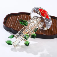 Vente en gros d'objets artisanaux en cristal K9 écologiques de haute qualité, décoration de bureau créative, ornement moderne et simple, décoration d'intérieur, cadeau