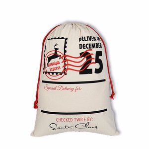 Sac cadeau de Noël de haute qualité, doux, écologique, grande capacité, style tendance, sacs de Noël, sacs de shopping - Product Image 2