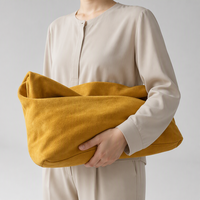 Sac à main en cuir de luxe sur mesure OEM, sac à main en cuir suédé surdimensionné pour les voyages