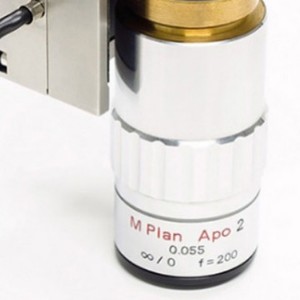 Piezosystem Jena ตัวกำหนดตำแหน่งเลนส์วัตถุประสงค์ M Plan Apo 2x 0.055 T=200 อุปกรณ์เสริมสำหรับกล้องจุลทรรศน์ - Product Image 4