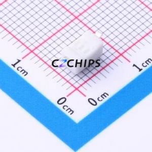 TS-1101S-B-A-B-W-A Tactile Switch SMD,6x3.5mm Switch Single Pole Single Throw Rectangle Button 1.68N Vertical Mount - Product Image 2
