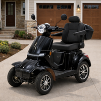Scooter de mobilité à 4 roues Beetle, démontage rapide, durable, puissance élevée 1000W, pour personnes âgées, voyages longue distance en toute sécurité