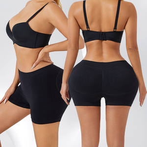 En gros, Pantalon gainant pour femme à maintien ferme, effet ventre plat, dos sculptant, taille basse, en maille ajustée, avec rembourrage fessier et effet rehausseur de fesses - Product Image 6