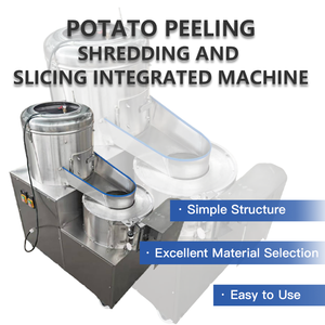 Patates kesme makinesi patates dilimleme makinesi patates çamaşır makinesi patates soyma makinesi patates soyma makinesi - Product Image 2