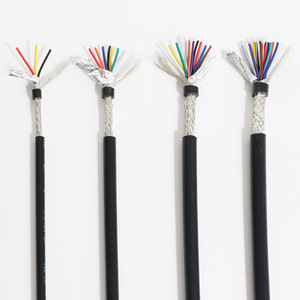 Ul2464 24awg Multi Core Shielded Cable Pvc Jacket Braid Shield 300v Industrial Equipment Wiring Cable - Product Image 1