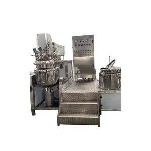 Cosmetic Lotion Cream Processing Plant homogenizer mixer food grade