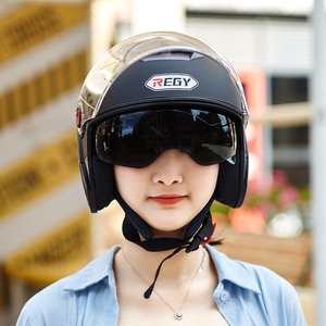 Cascos de Moto de Media Cara de ABS para Adultos Fabricante de Cascos Modulares de Moto Cascos de Seguridad Protectores de Cabeza - Product Image 6