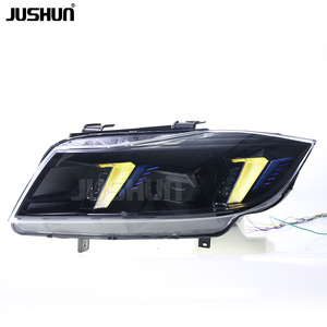 ไฟหน้า LED สำหรับรถยนต์ซีรีส์ 3 รุ่น E90 M3 ปี 2005-2012 เลนส์แบบ Snake Eye ปรับแต่งสีเหลืองและสีขาว ไฟเดย์ไลท์ช่วยเพิ่มการมองเห็นในเวลากลางวัน สว่างมาก - Product Image 1