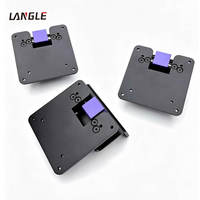 Kit de Ajuste Preciso de Aluminio VESA para Simulador, Soporte de Pantalla con Microajuste, Piezas de Repuesto para Montaje de Monitor