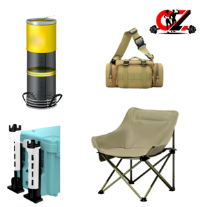 Kit <span class=keywords><strong>de</strong></span> <span class=keywords><strong>pêche</strong></span> complet économique CZFIT : sac <span class=keywords><strong>de</strong></span> <span class=keywords><strong>pêche</strong></span> à la taille, chaise pliable, filet <span class=keywords><strong>de</strong></span> <span class=keywords><strong>pêche</strong></span>, porte-canne et ensemble complet <span class=keywords><strong>de</strong></span> leurres - Product Image 1
