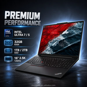 โน้ตบุ๊ก ThinkPad E16 AI พร้อม Intel Ultra 7 5 Core i7/i5 แรม 32GB ความจุ 1TB/2TB SSD หน้าจอ 16 นิ้ว 2.5K 120Hz IPS แล็ปท็อปใหม่เอี่ยมสำหรับธุรกิจ - Product Image 4