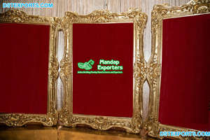 ฉากหลังเวทีโลหะสีทองสำหรับงานแต่งงาน,ฉากหลังสำหรับงานแต่งงานประตูโลหะสำหรับเวทีฉากสแตนเลสสตีล - Product Image 3