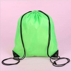 Unisex 210D Drawstring Backpack Tote Personalized Kids Sport Storage 36-58L Arcuate Shoulder Strap Polyester <b>Bag</b> Fashionable - Product Image 3