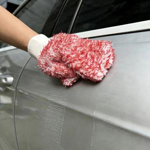 <span class=keywords><strong>Gant</strong></span> en <span class=keywords><strong>microfibre</strong></span> chenille ultra-doux à poils longs personnalisé <span class=keywords><strong>pour</strong></span> le nettoyage des <span class=keywords><strong>vitres</strong></span> et des roues de voiture - Product Image 4