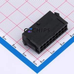HC-MX3.0-2*9EY-05 Housing (Wire-to-Board / Wire-to-Wire) P=3mm Connector 2x9P 3mm Micro-Fit (MX 3.0) 3mm - Product Image 1