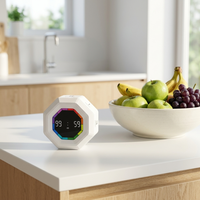 Produsen Logo Kustom Timer Dapur Lipat Hitung Mundur Gravitasi dengan Magnet, Akurasi Visual Tinggi, Timer Belajar Siswa, Timer Pomodoro